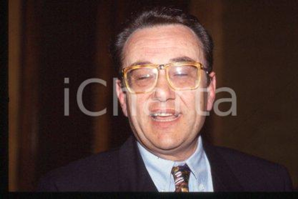 Nico NICETTO ITALY Portrait of a manager 1990 ca * 35 mm vintage slide 2