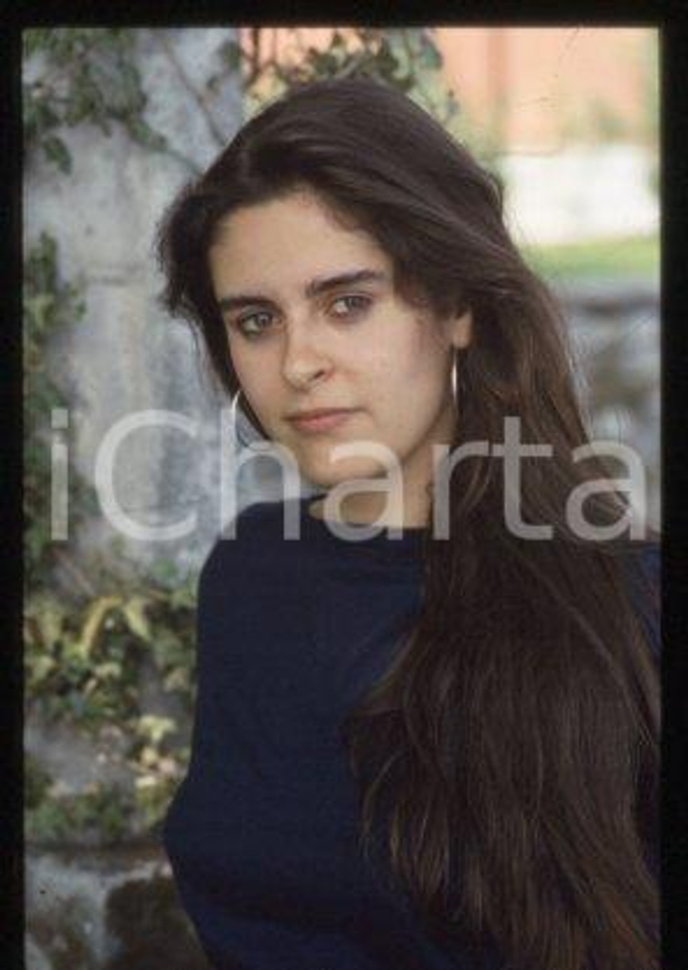 Domitilla CALAMAI ITALIA Ritratto della scrittrice 1987 * 35 mm vintage slide 2