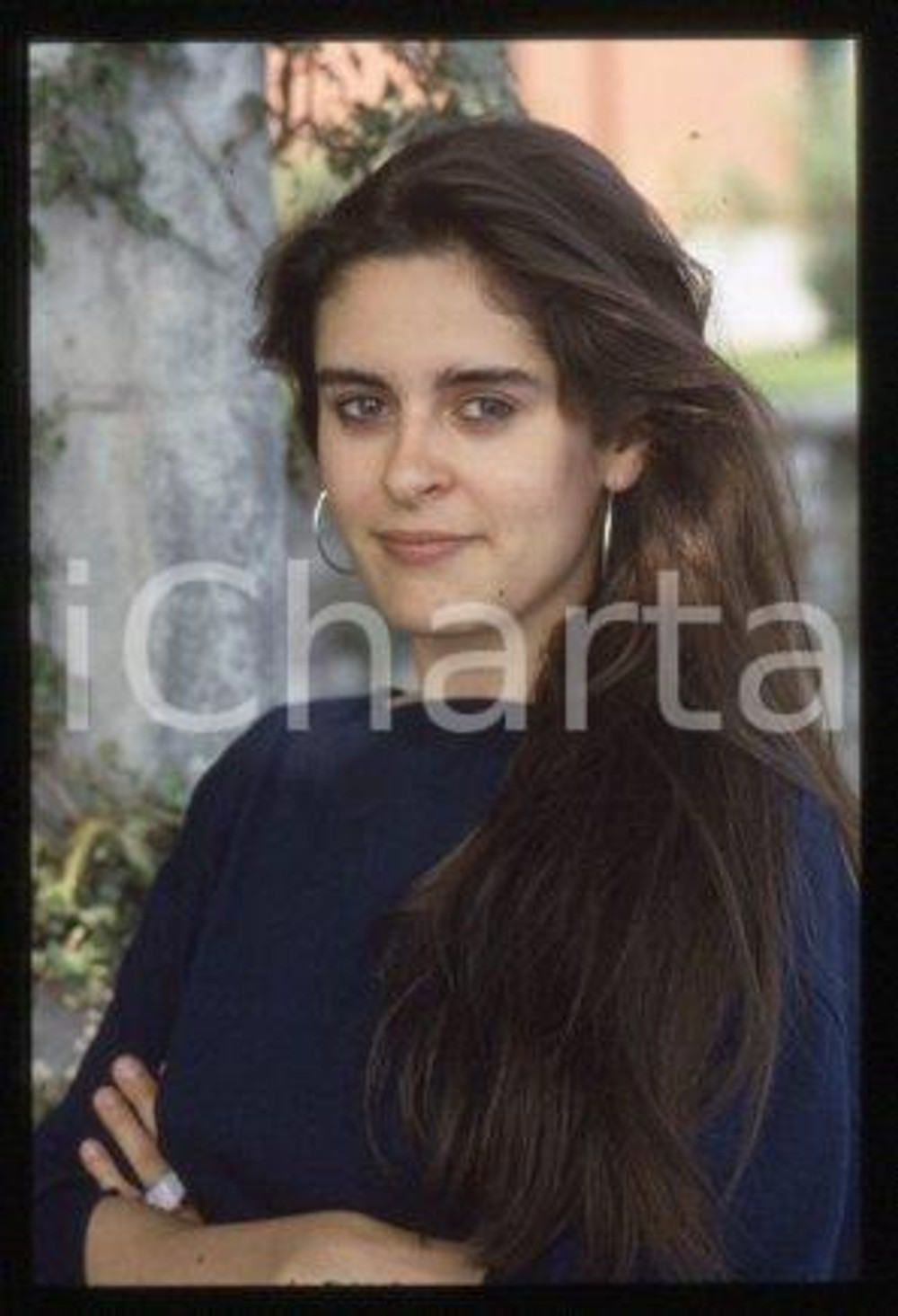 Domitilla CALAMAI ITALIA Ritratto della scrittrice 1987 * 35 mm vintage slide 5