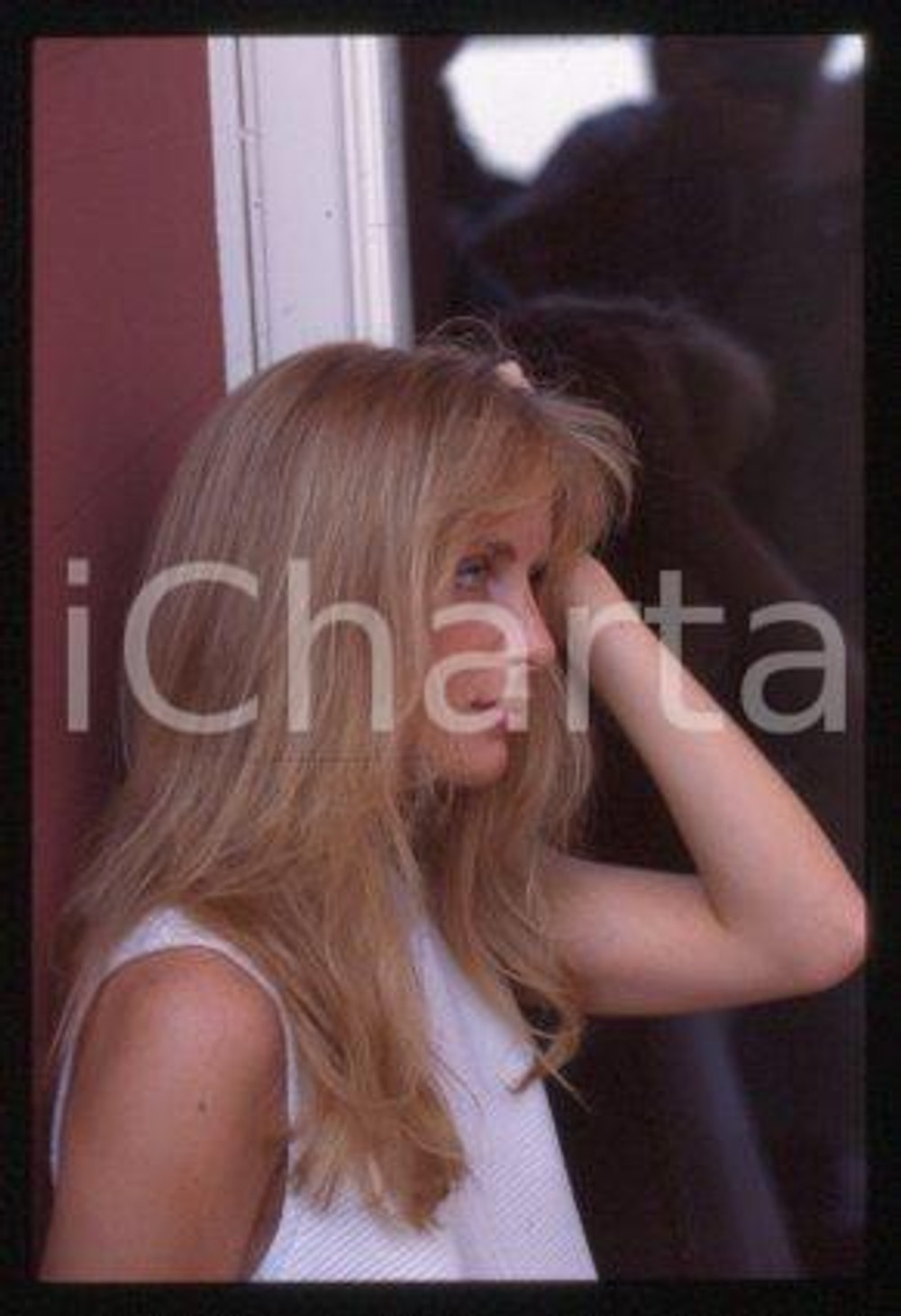 Joanna CHATTON - VENICE Film Festival Portrait 1994 ca *35 mm vintage slide 8