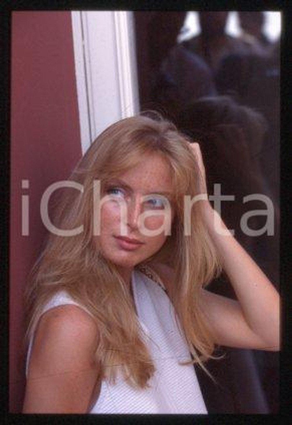Joanna CHATTON - VENICE Film Festival Portrait 1994 ca *35 mm vintage slide 11