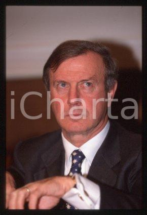 Giuseppe VIMERCATI - ITALY Portrait of a banker 1996 ca * 35mm vintage slide 10