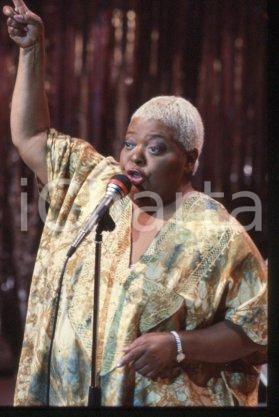 Bertice READING - MUSIC Show Actress singer 1987 ca * 35 mm vintage slide 12