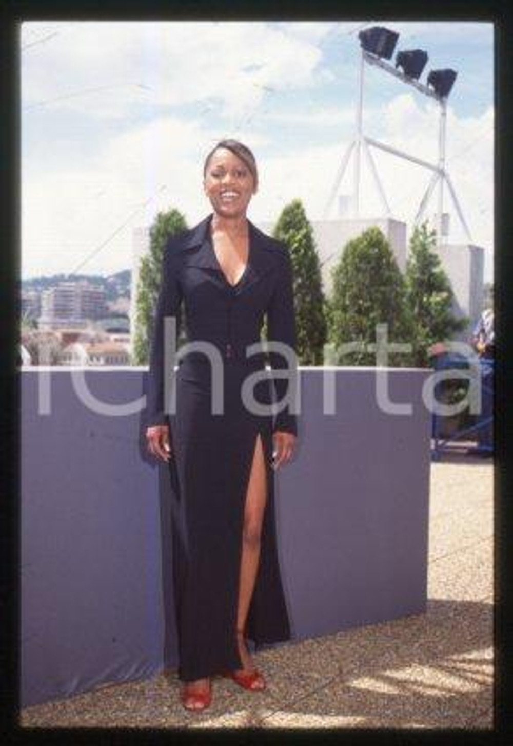 Theresa RANDLE CANNES Film Festival American actress 1996 * 35mm vintage slide 4