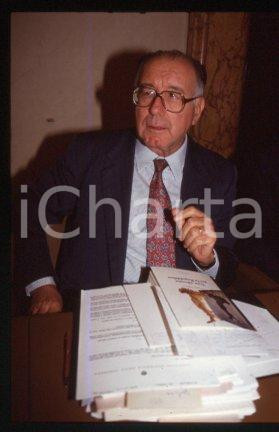 Leopoldo ELIA - POLITICS Member of the Senate 1990 ca * 35 mm vintage slide 2