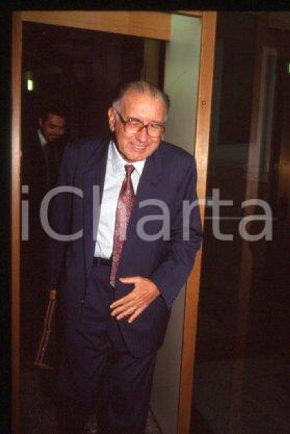 Leopoldo ELIA - POLITICS Member of the Senate 1990 ca * 35 mm vintage slide 3