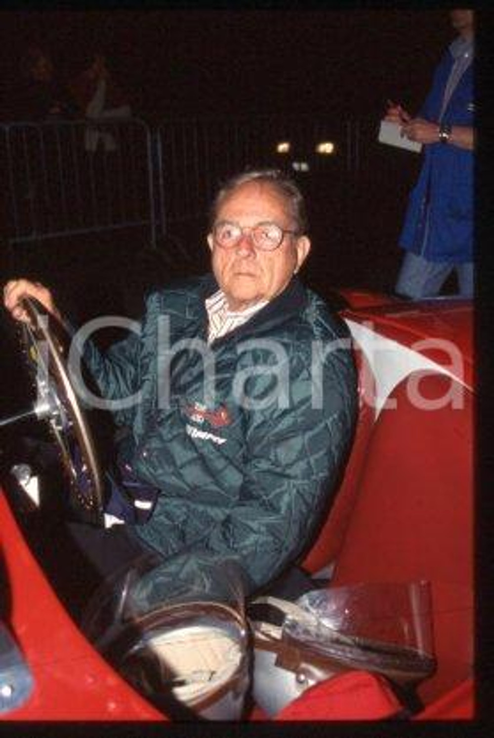 Phil HILL - MILAN American F1 World Champion 1996 ca * 35 mm vintage slide 5