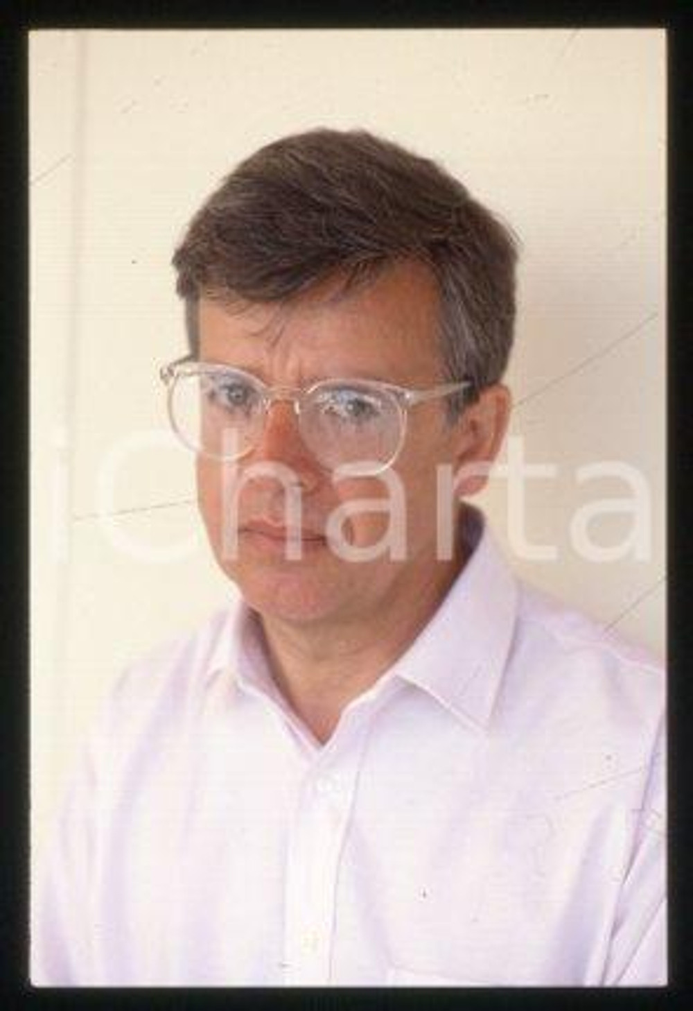 Alain CAVALIER - CANNES Festival French film director 1986 *35mm vintage slide 9