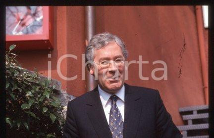 Mervyn KING MILAN Economist of THE BANK OF ENGLAND 1990 ca *35mm vintage slide 7