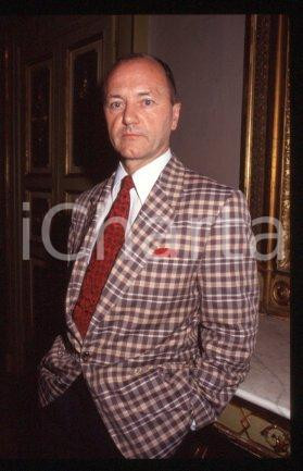 Jacek PALKIEWICZ MILAN Polish journalist Portrait 1990 ca *35 mm vintage slide 4