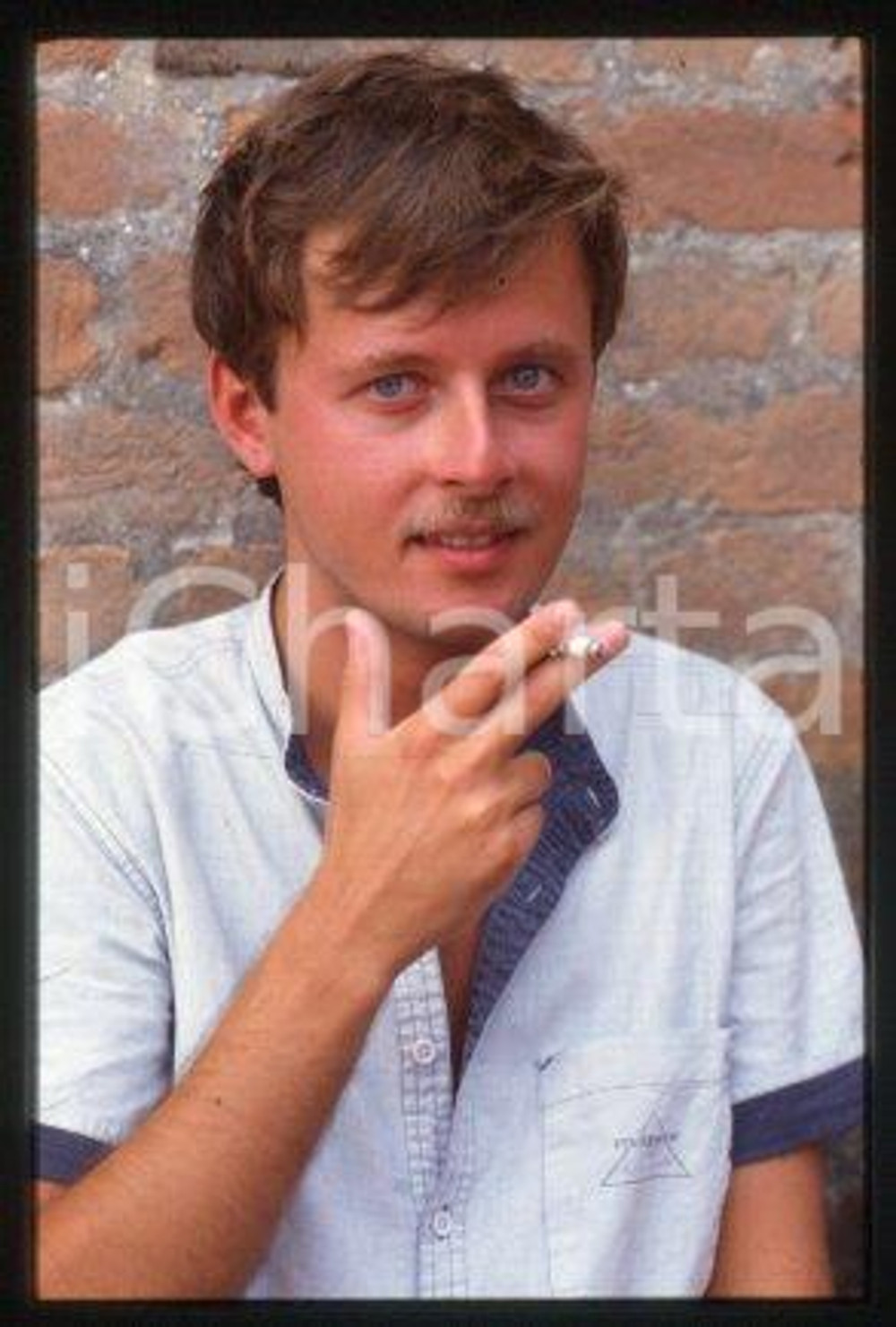 Piotr ŁYSAK - CINEMA Polish film actor businessman 1983 ca *35mm vintage slide 4