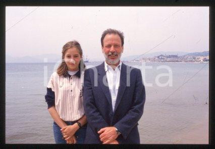 Chris MENGES & Jodhi MAY - CANNES Film Festival 1988 * 35 mm vintage slide 10