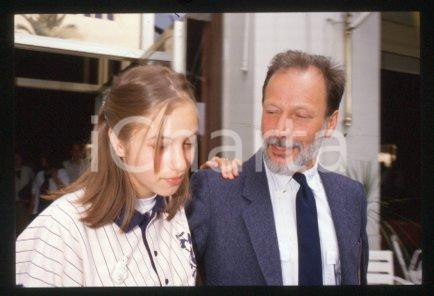 Jodhi MAY & Chris MENGES - CANNES Film Festival 1988 * 35 mm vintage slide 25
