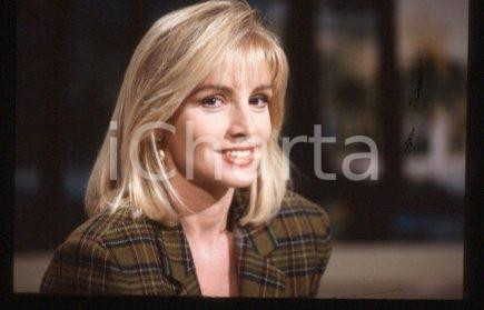 Viviana ANTONINI - ITALY TV Presenter & showgirl 1992 ca * 35mm vintage slide 11