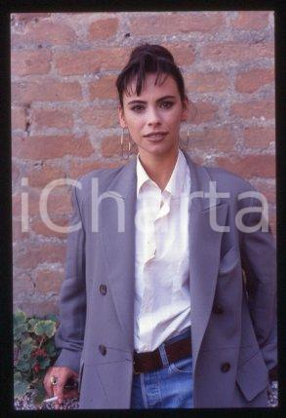 Mathilda MAY - VENICE Portrait of a French actress 1991 ca *35mm vintage slide 3