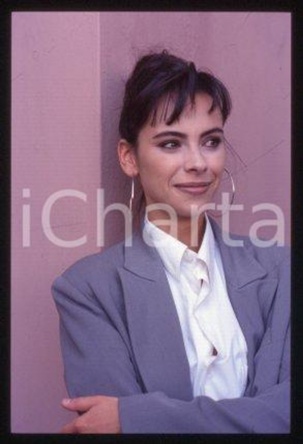 Mathilda MAY - VENICE Portrait of a French actress 1991ca *35mm vintage slide 10