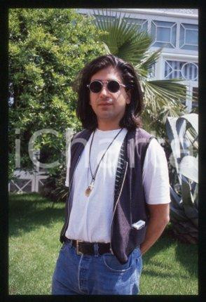 Alek KESHISHIAN - CINEMA Film director Portrait 1991 ca * 35 mm vintage slide 3