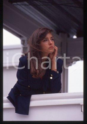 Barbara KERO - ITALY an Italian actress Portrait 1985 ca * 35 mm vintage slide 1