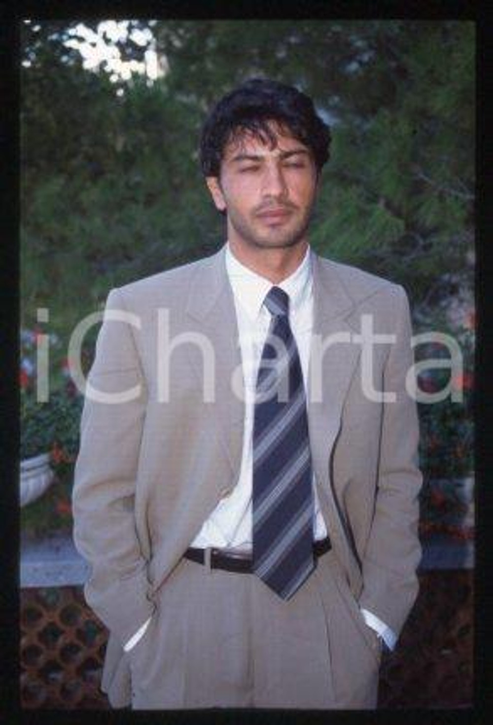 Lorenzo CRESPI - CINEMA "PORZÛS" Portrait of actor 1997 * 35 mm vintage slide 14