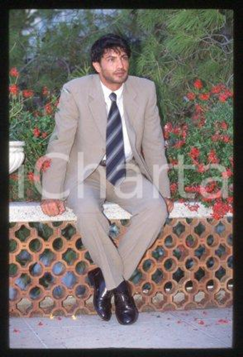 Lorenzo CRESPI - CINEMA "PORZÛS" Portrait of actor 1997 * 35 mm vintage slide 16