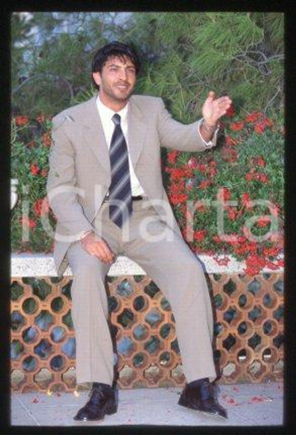 Lorenzo CRESPI - CINEMA "PORZÛS" Portrait of actor 1997 * 35 mm vintage slide 18