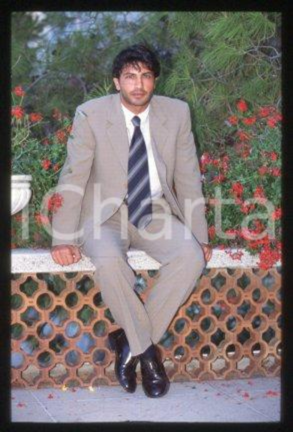 Lorenzo CRESPI - CINEMA "PORZÛS" Portrait of actor 1997 * 35 mm vintage slide 24