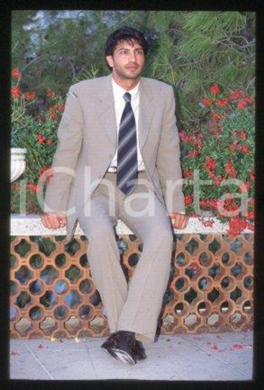 Lorenzo CRESPI - CINEMA "PORZÛS" Portrait of actor 1997 * 35 mm vintage slide 27