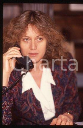 Noelle CHATELET - LITERATURE Portrait of writer 1989 ca * 35 mm vintage slide 27