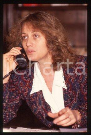 Noelle CHATELET - LITERATURE Portrait of writer 1989 ca * 35 mm vintage slide 29