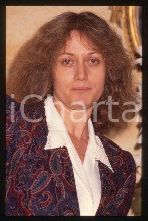 Noelle CHATELET - LITERATURE Portrait of writer 1989 ca * 35 mm vintage slide 32