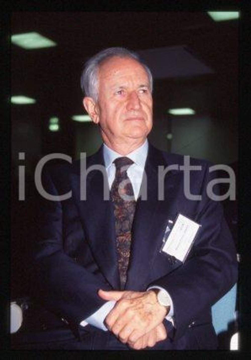 Aniceto Vittorio RANIERI - ITALIA Banche popolari 1990 ca * 35mm vintage slide 2