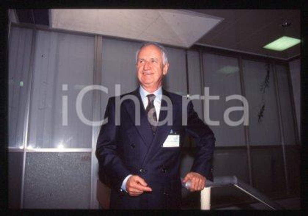 Aniceto Vittorio RANIERI - ITALIA Banche popolari 1990 ca * 35mm vintage slide 3