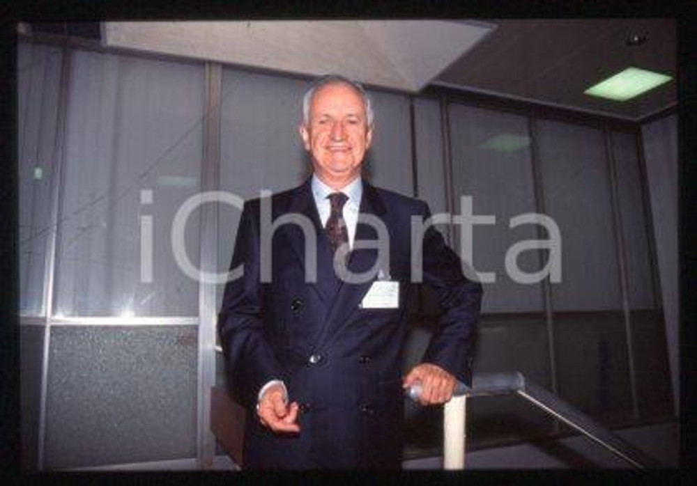 Aniceto Vittorio RANIERI - ITALIA Banche popolari 1990 ca * 35mm vintage slide 4