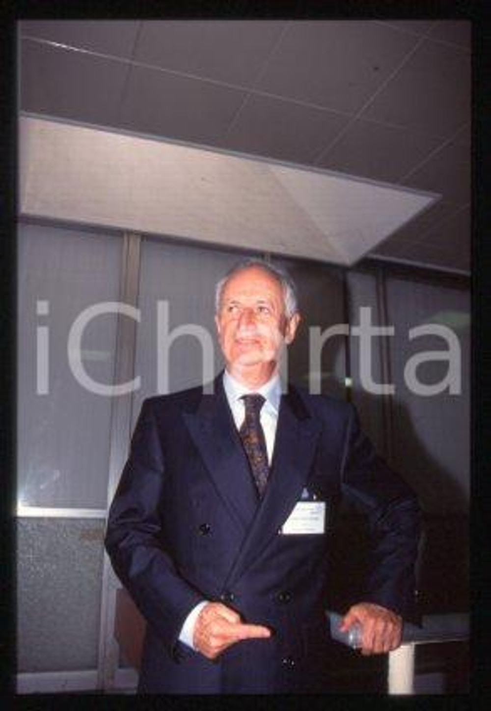 Aniceto Vittorio RANIERI - ITALIA Banche popolari 1990 ca * 35mm vintage slide 5