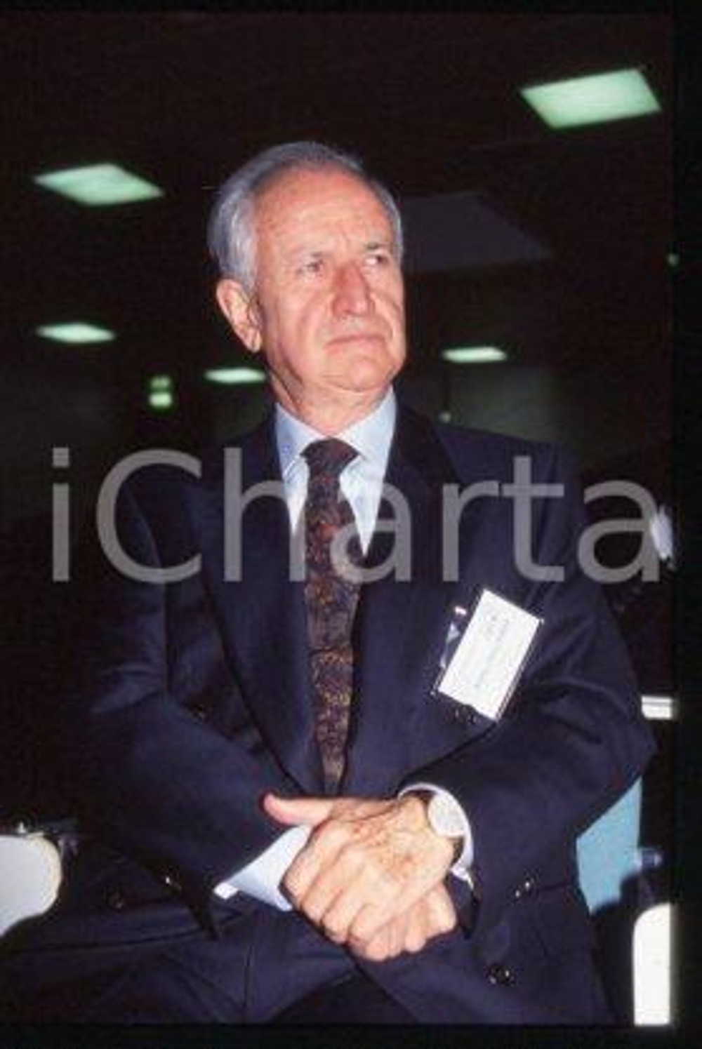 Aniceto Vittorio RANIERI - ITALIA Banche popolari 1990 ca * 35mm vintage slide 6