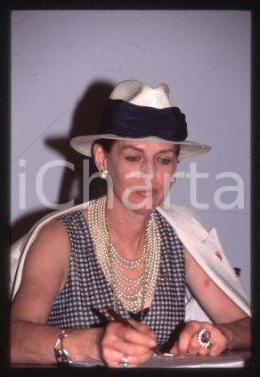 Fiore CRESPI - ITALY Portrait of an actress model 1995 ca * 35mm vintage slide 8