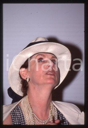 Fiore CRESPI - ITALY Portrait of an actress model 1995 ca *35mm vintage slide 10