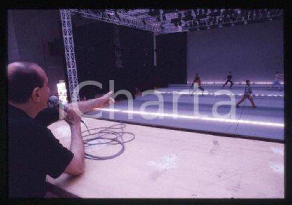 Roland PETIT VENEZIA BIENNALE MUSICA Prove generali 1989 * 35mm vintage slide 10