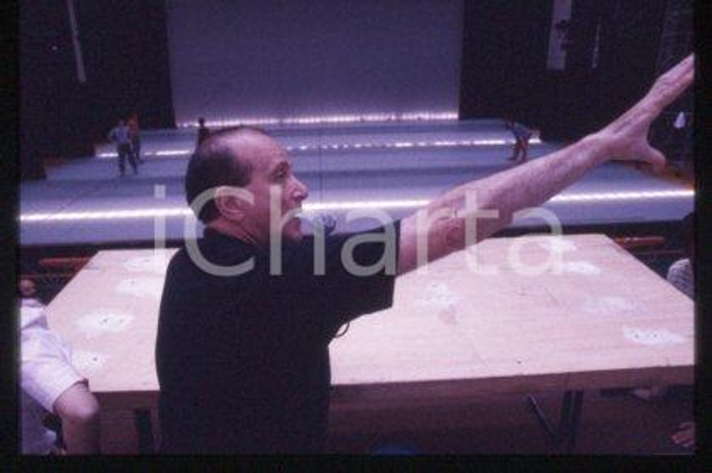 Roland PETIT VENEZIA BIENNALE MUSICA Prove generali 1989 * 35mm vintage slide 12