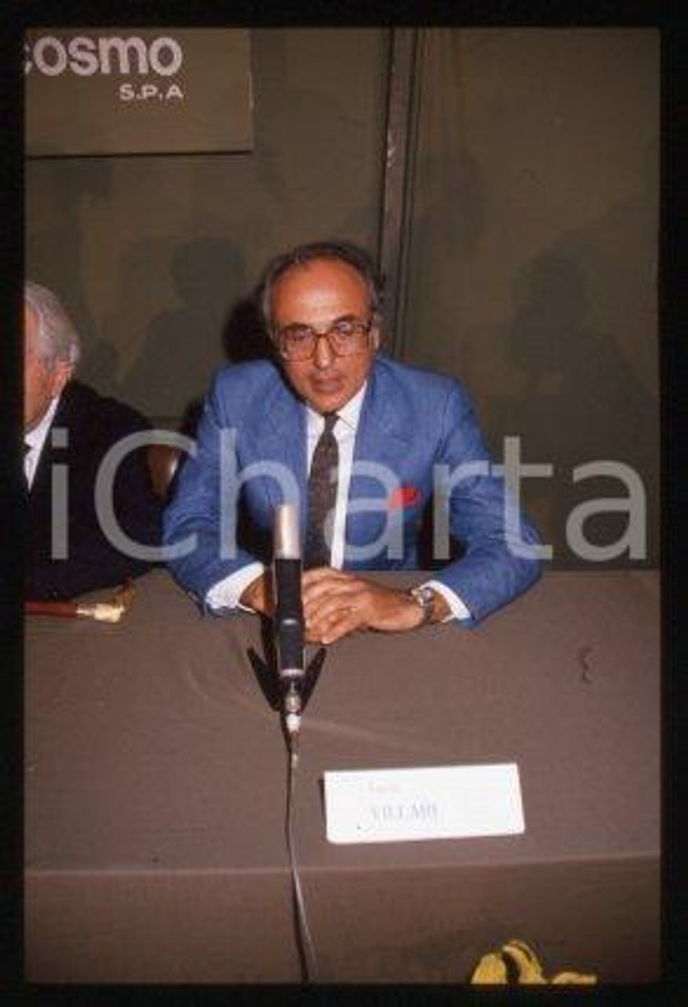 Lucio VILLARI - ITALY Portrait of a historian 1990 ca * 35 mm vintage slide 4
