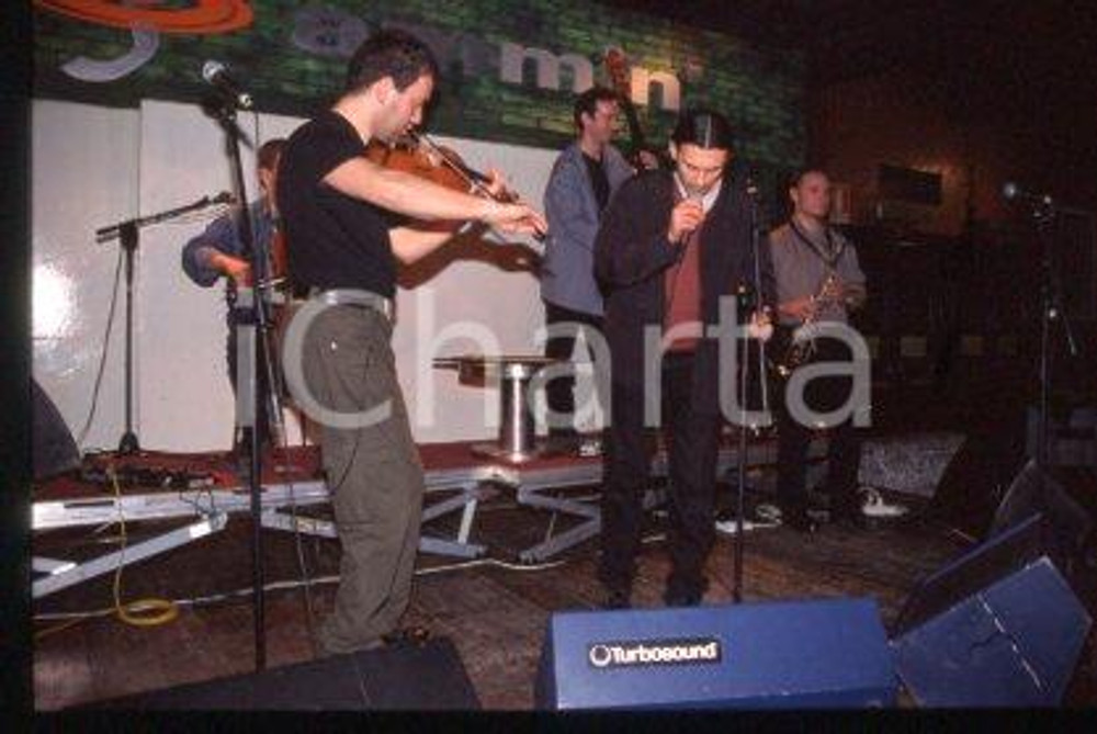 QUINTORIGO - JAMMIN' Music club Italian band 1999 ca * 35 mm vintage slide 35