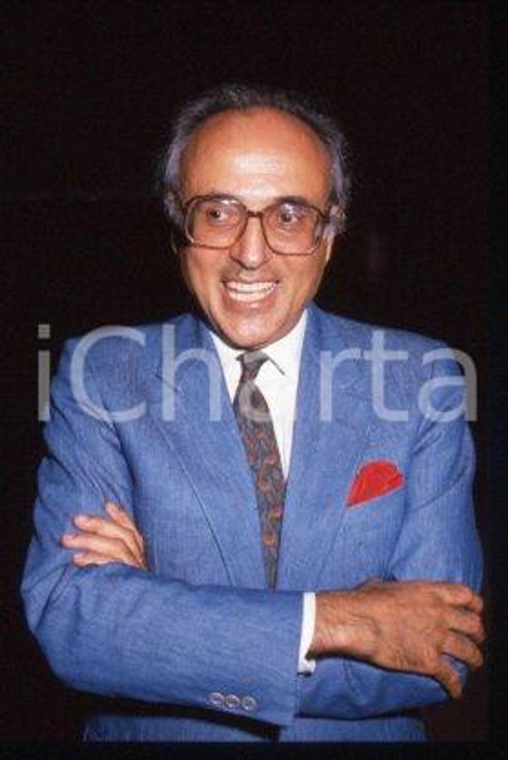 Lucio VILLARI - ITALY Portrait of a historian 1990 ca * 35 mm vintage slide 6