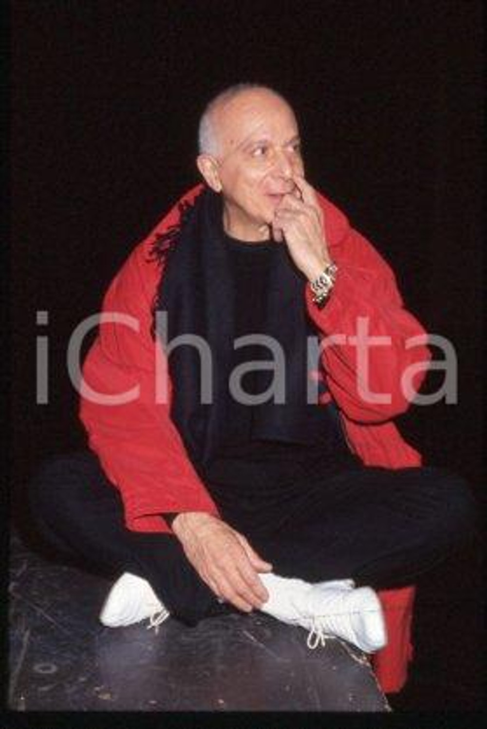 Roland PETIT - THEATRE Ballet company director 1995 ca * 35 mm vintage slide 27