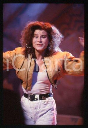 ONE 2 MANY - MILAN Norwegian-Swedish band on a stage 1989 *35mm vintage slide 15