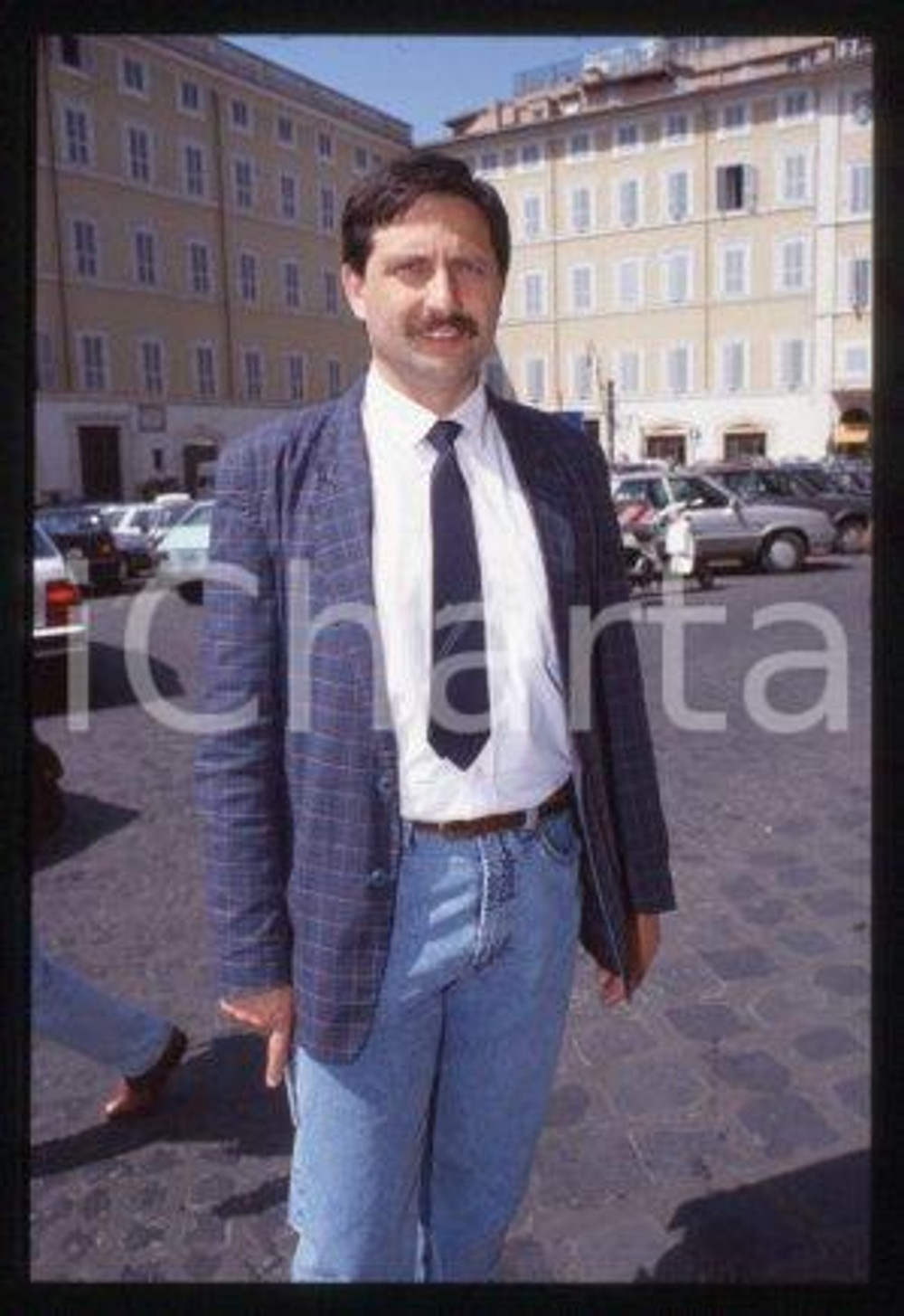 Giovanni ONGARO - ITALIA Lega Nord 1992 ca * 35 mm vintage slide 12