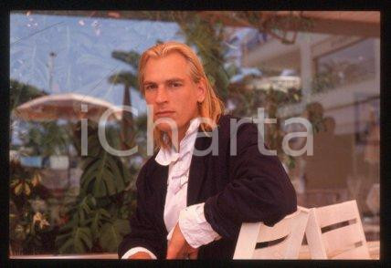 Julian SANDS CANNES Film Festival Portrait of actor 1990 * 35mm vintage slide 32