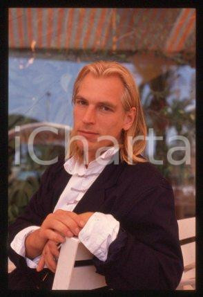 Julian SANDS CANNES Film Festival Portrait of actor 1990 * 35mm vintage slide 40