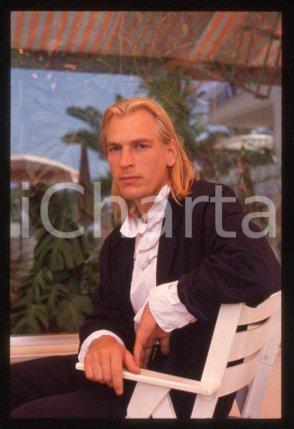 Julian SANDS CANNES Film Festival Portrait of actor 1990 * 35mm vintage slide 48