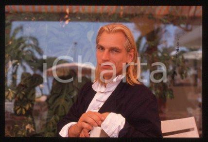 Julian SANDS CANNES Film Festival Portrait of actor 1990 * 35mm vintage slide 55