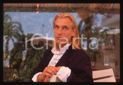 Julian SANDS CANNES Film Festival Portrait of actor 1990 * 35mm vintage slide 62